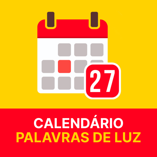 Aplicativo Calendário Palavras de Luz